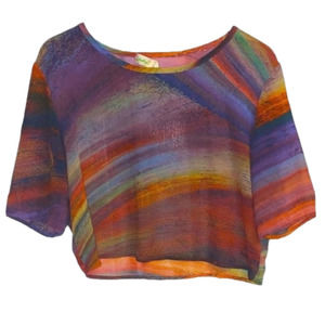 Staring at Stars Boho Crop Top